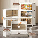 kit 12 Caixas Organizadora Premium – Dobrável, Empilhável e com Rodinhas